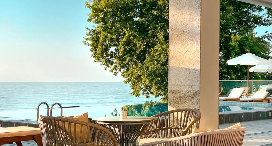 Plaża przy hotelu Grifid Hotel Metropol