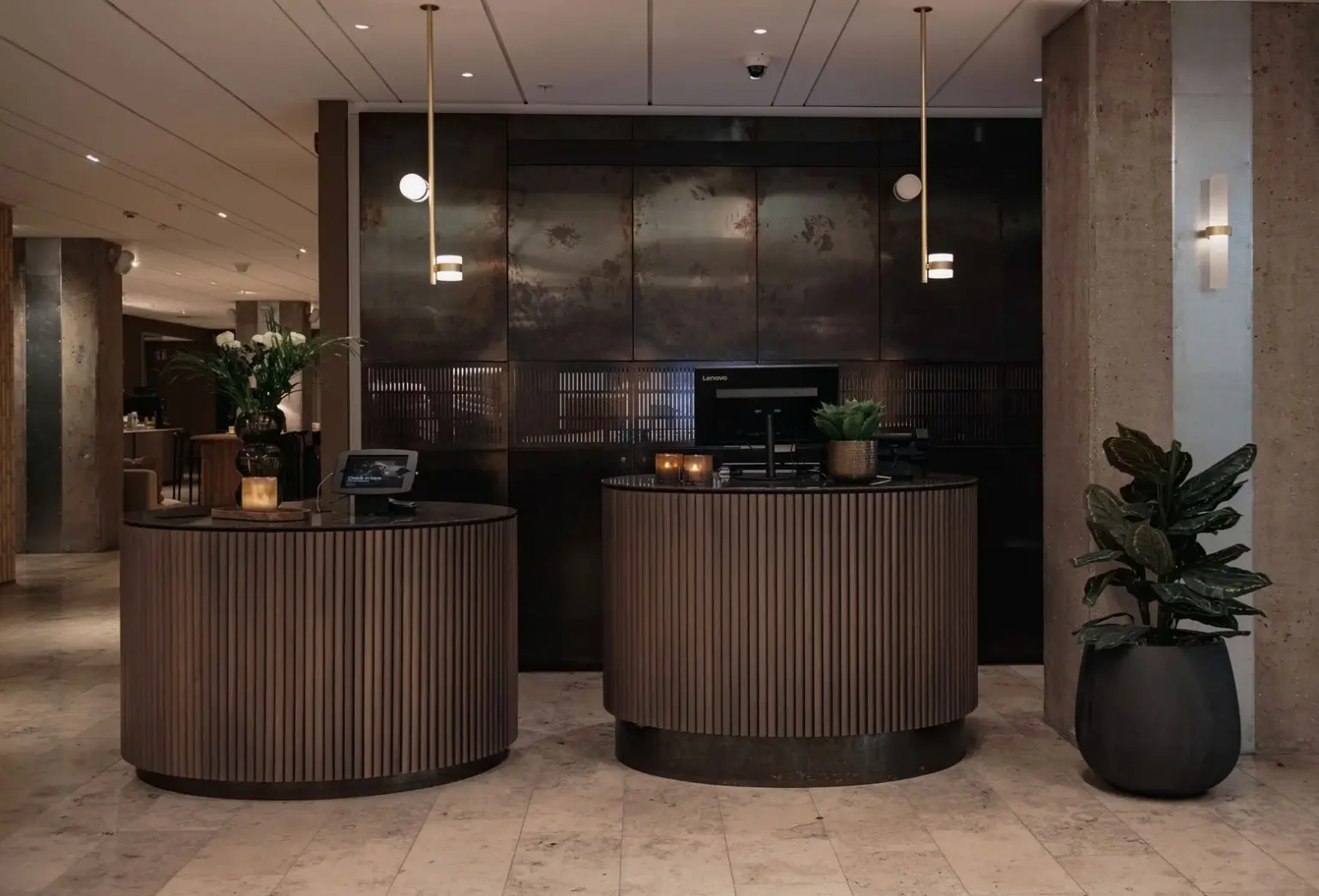Lobby hotelu Home Hotel Mektagonen