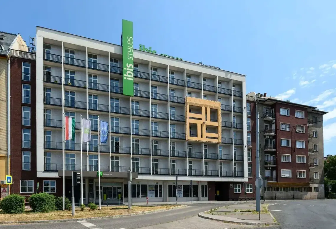 Obiekt hotelu Ibis Styles Budapest City