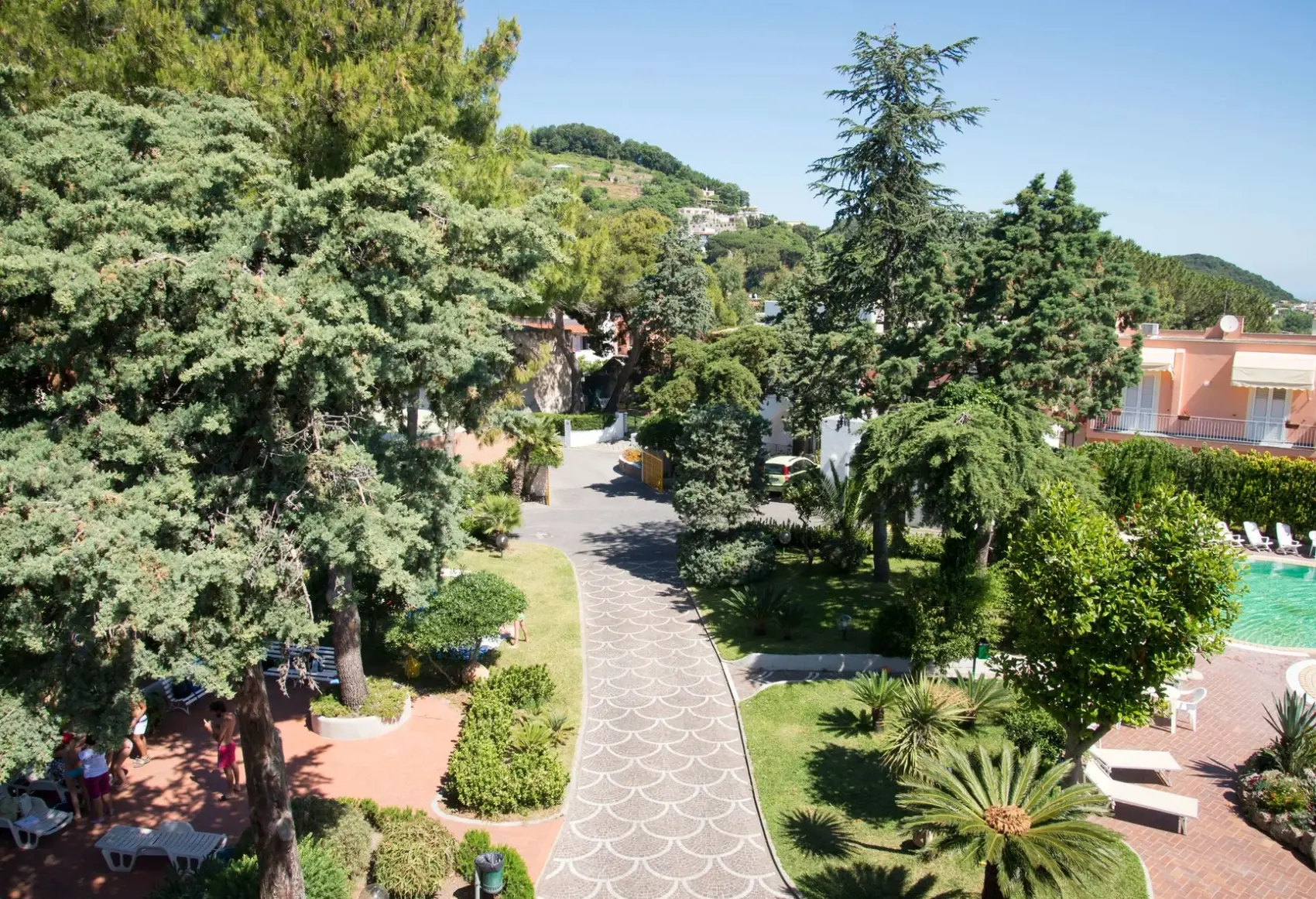 Widok z hotelu Internazionale Ischia