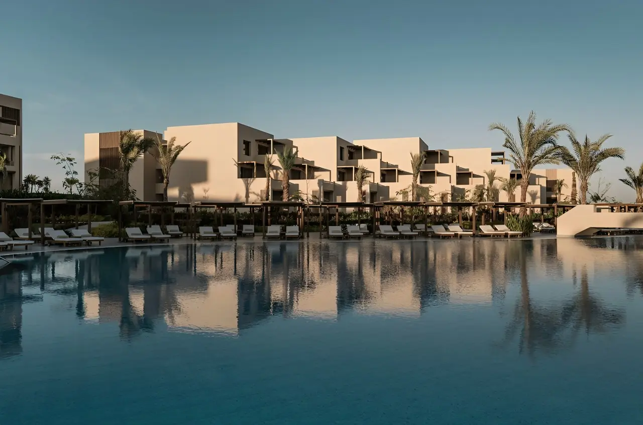 Basen w hotelu Jaz Elite Riviera
