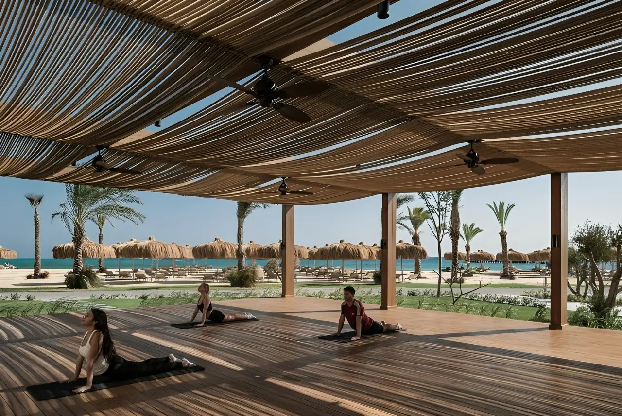 Basen w hotelu Jaz Elite Riviera