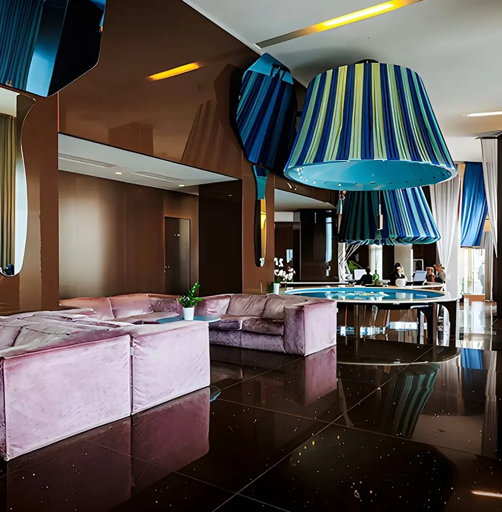Lobby hotelu JR Hotels Bari Grande Albergo delle Nazioni