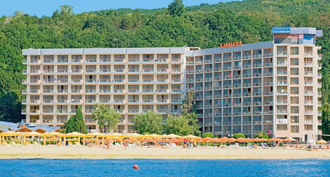 Plaża przy hotelu Kaliakra Beach