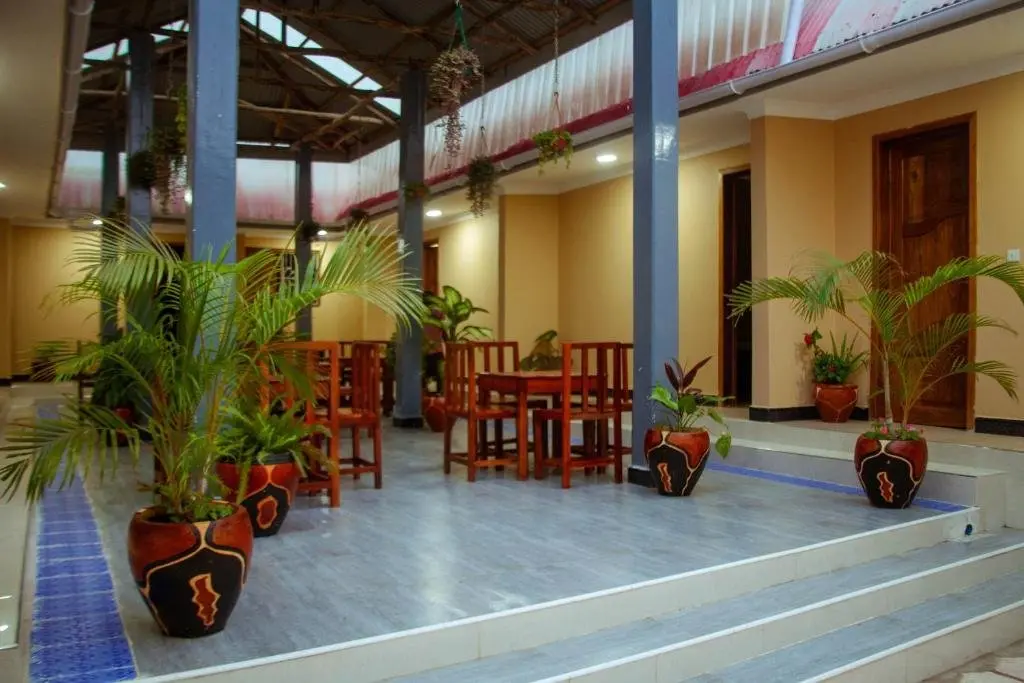 Lobby hotelu Kendwa Cool & Calm Hotel Limited