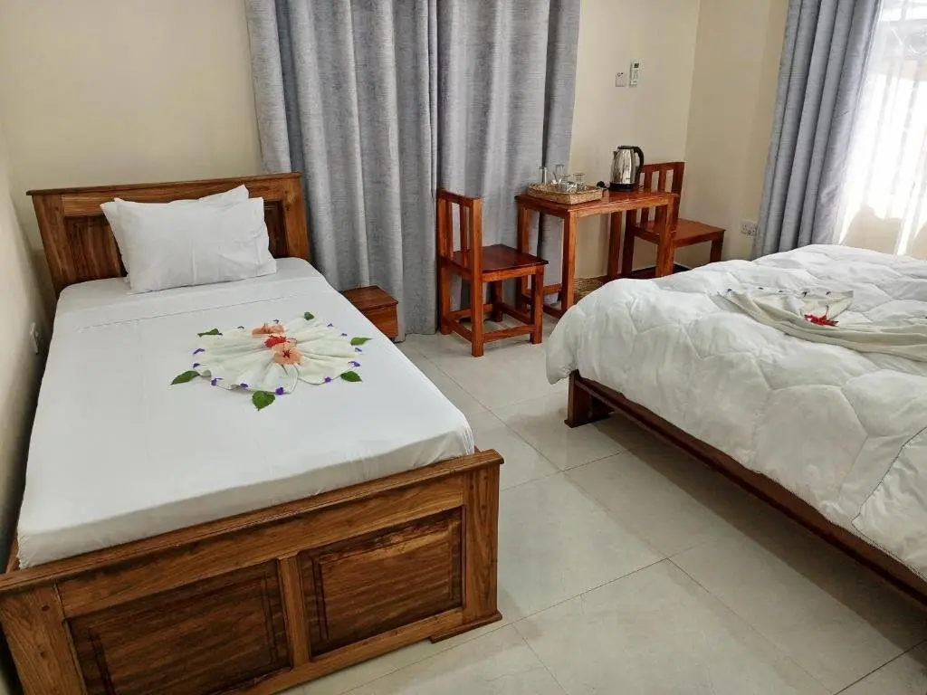 Pokój w hotelu Kendwa Cool & Calm Hotel Limited