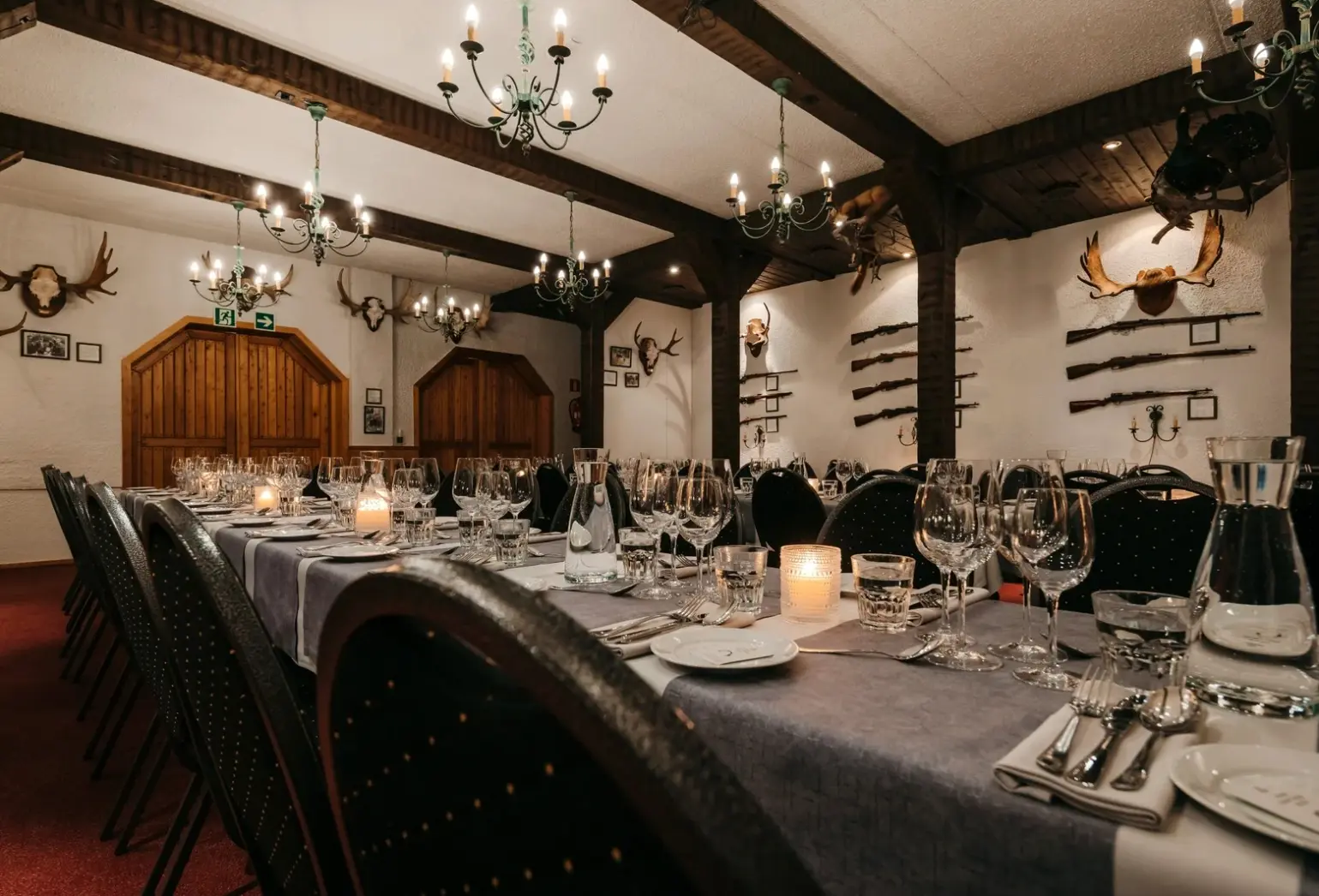 Restauracja i jedzenie w hotelu Lapland Hotels Riekonlinna
