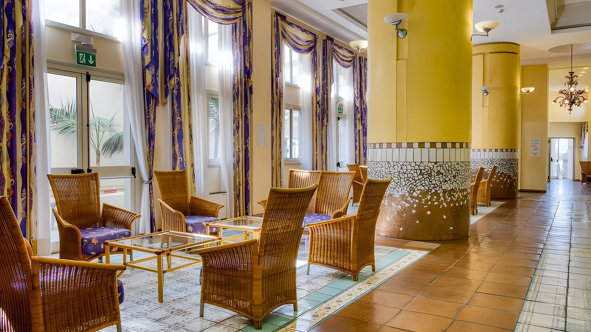 Lobby hotelu Le Terrazze