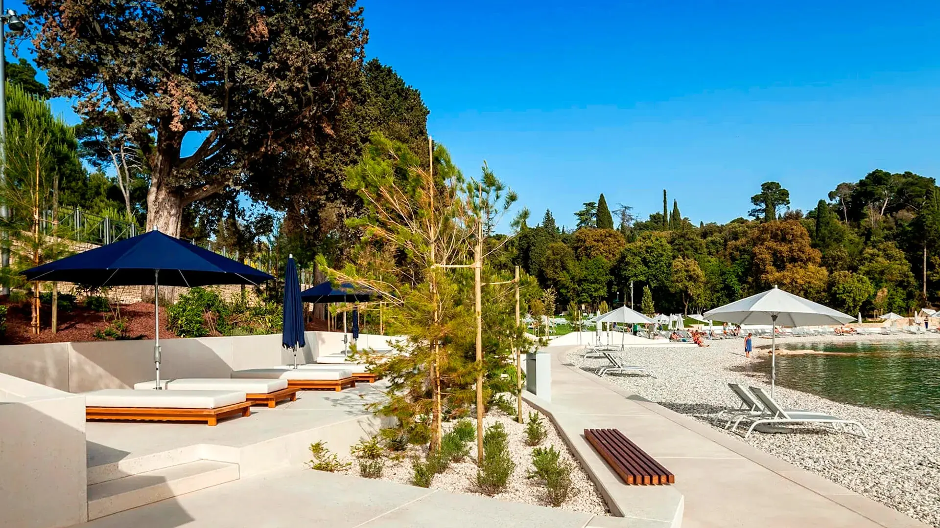 Plaża przy hotelu Lone