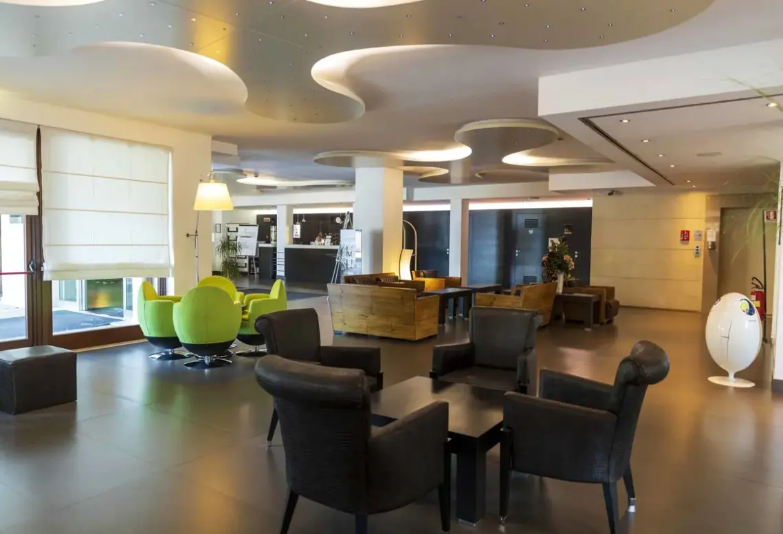 Lobby hotelu Monte Sarago