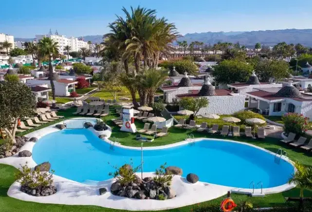 Basen w hotelu Mur Bungalows Parque Romántico