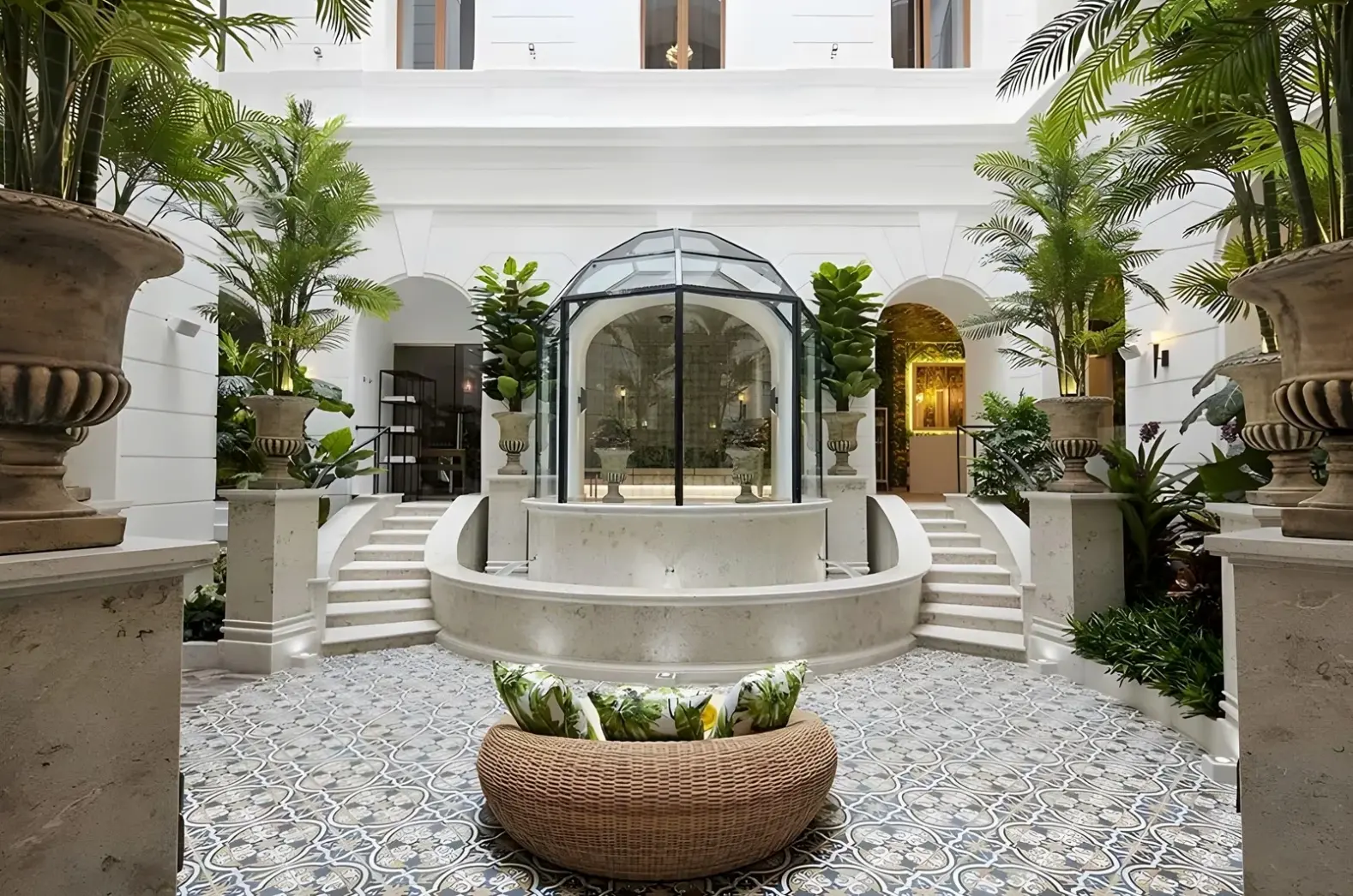 Lobby hotelu Mystery Hotel Budapest