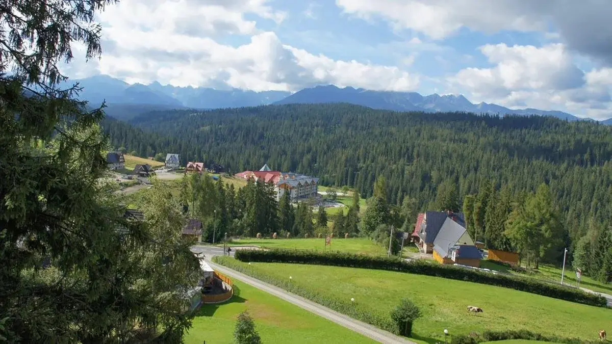 Widok z hotelu Nat Bukowina Tatrzańska