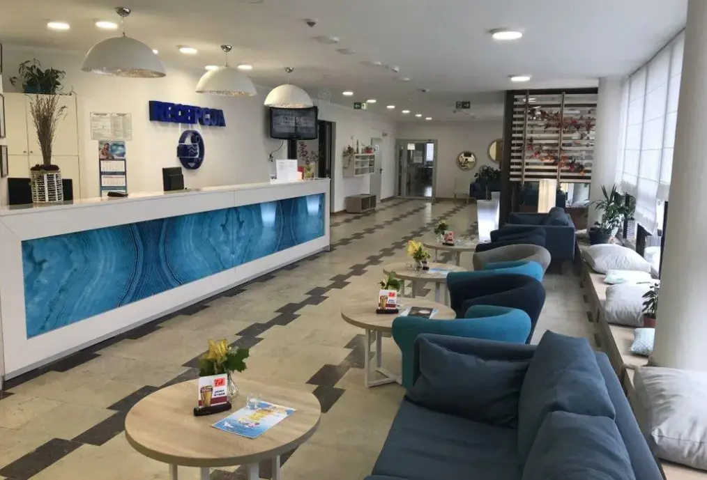Lobby hotelu Nat Jarosławiec