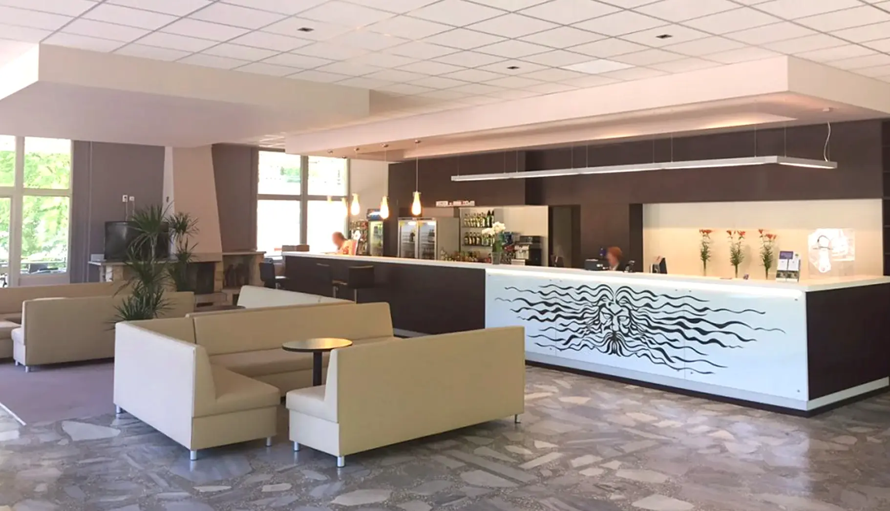 Lobby hotelu Nat Krynica Morska