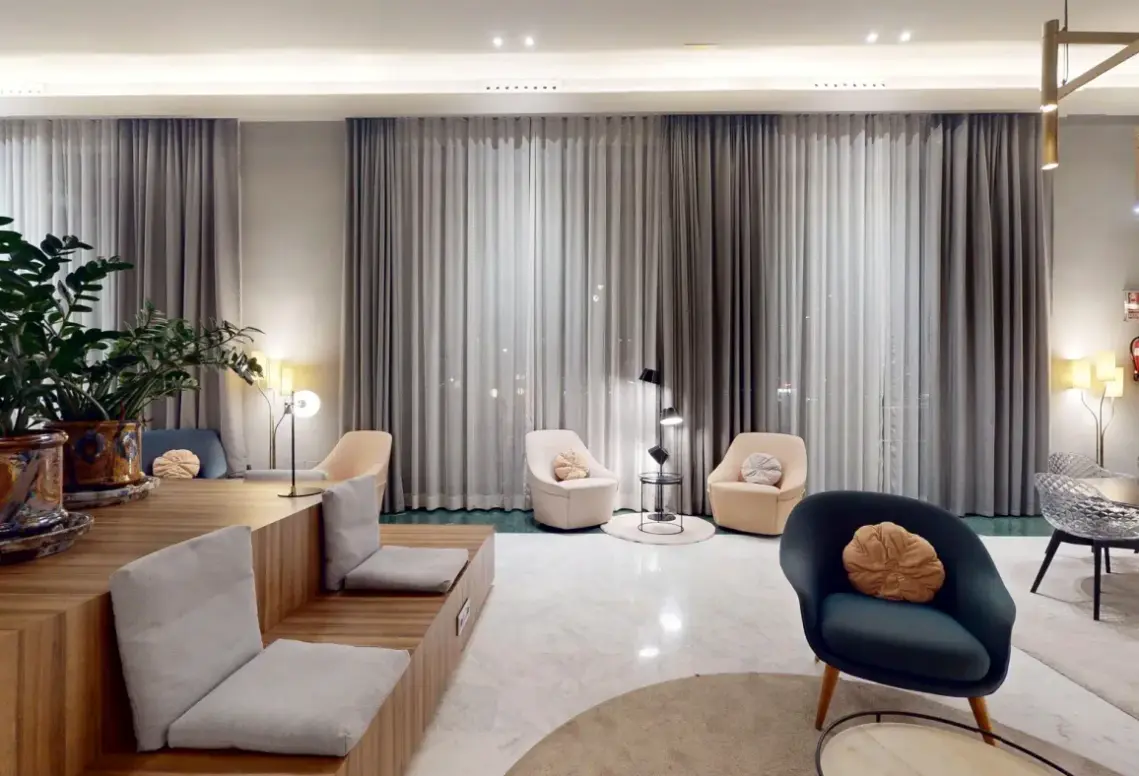 Lobby hotelu NH Malaga