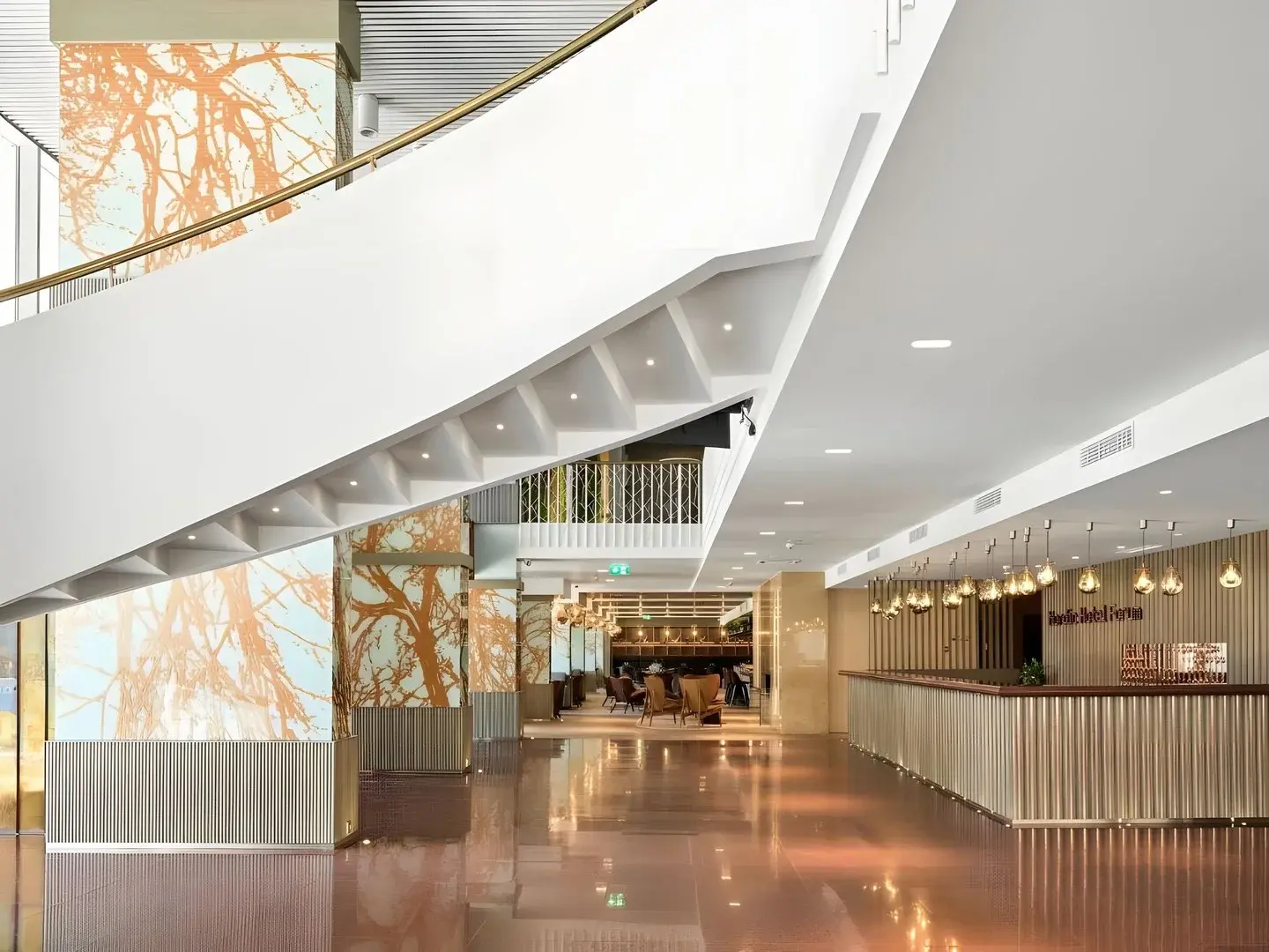 Lobby hotelu Nordic Hotel Forum