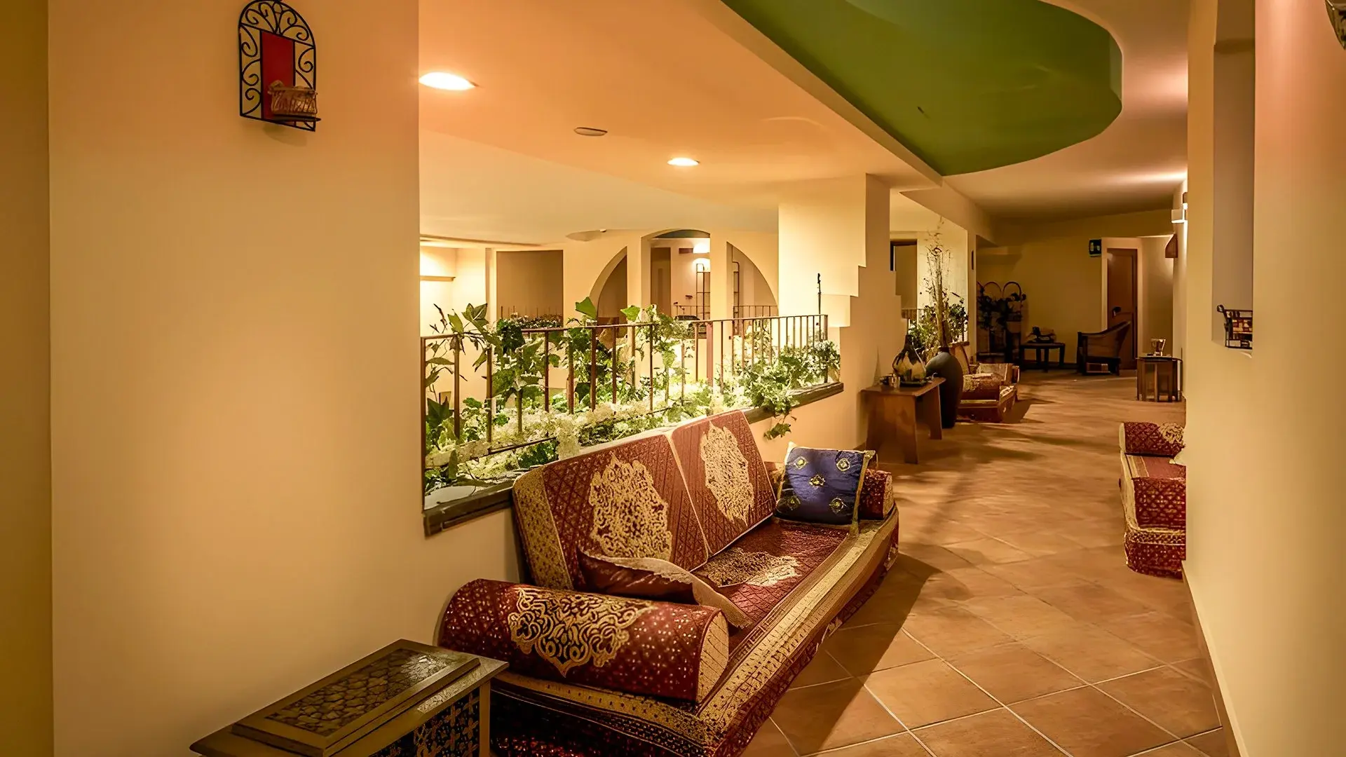 Lobby hotelu Olimpo