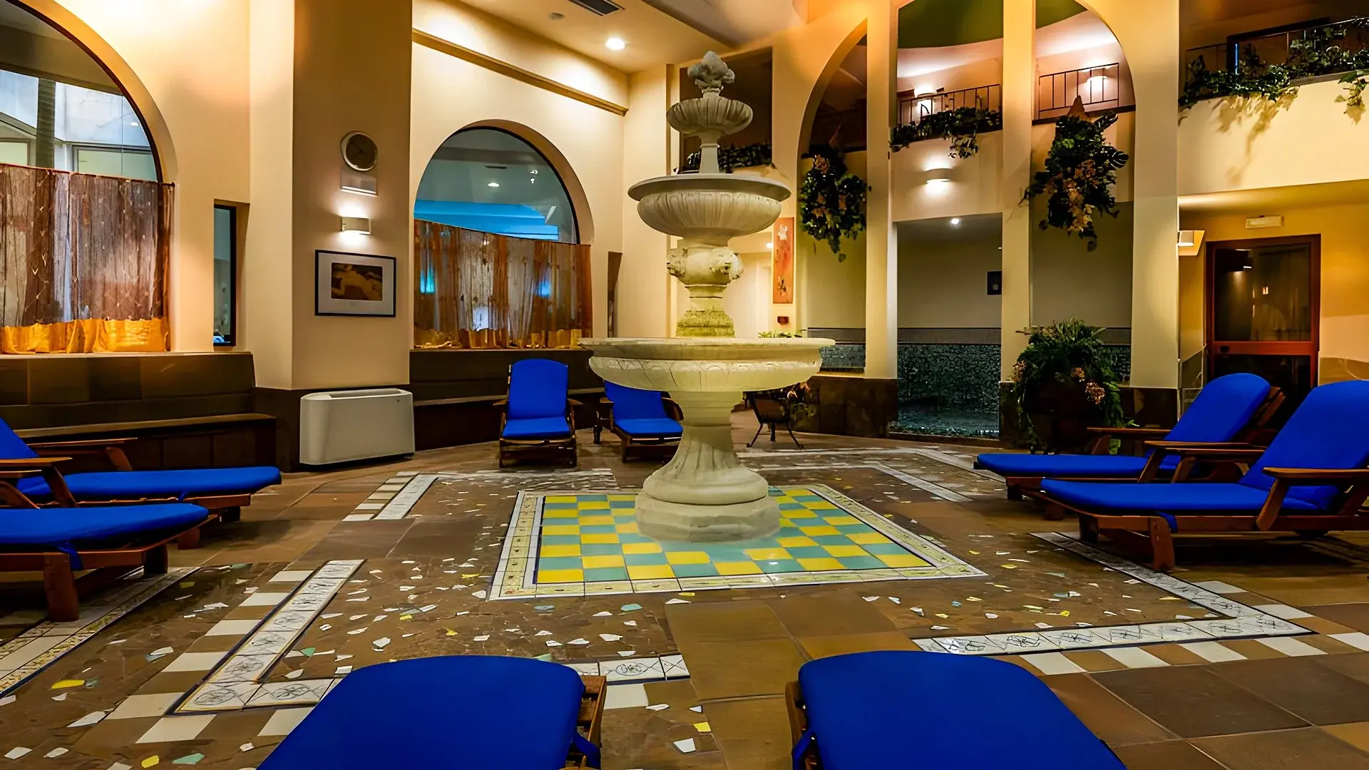Lobby hotelu Olimpo