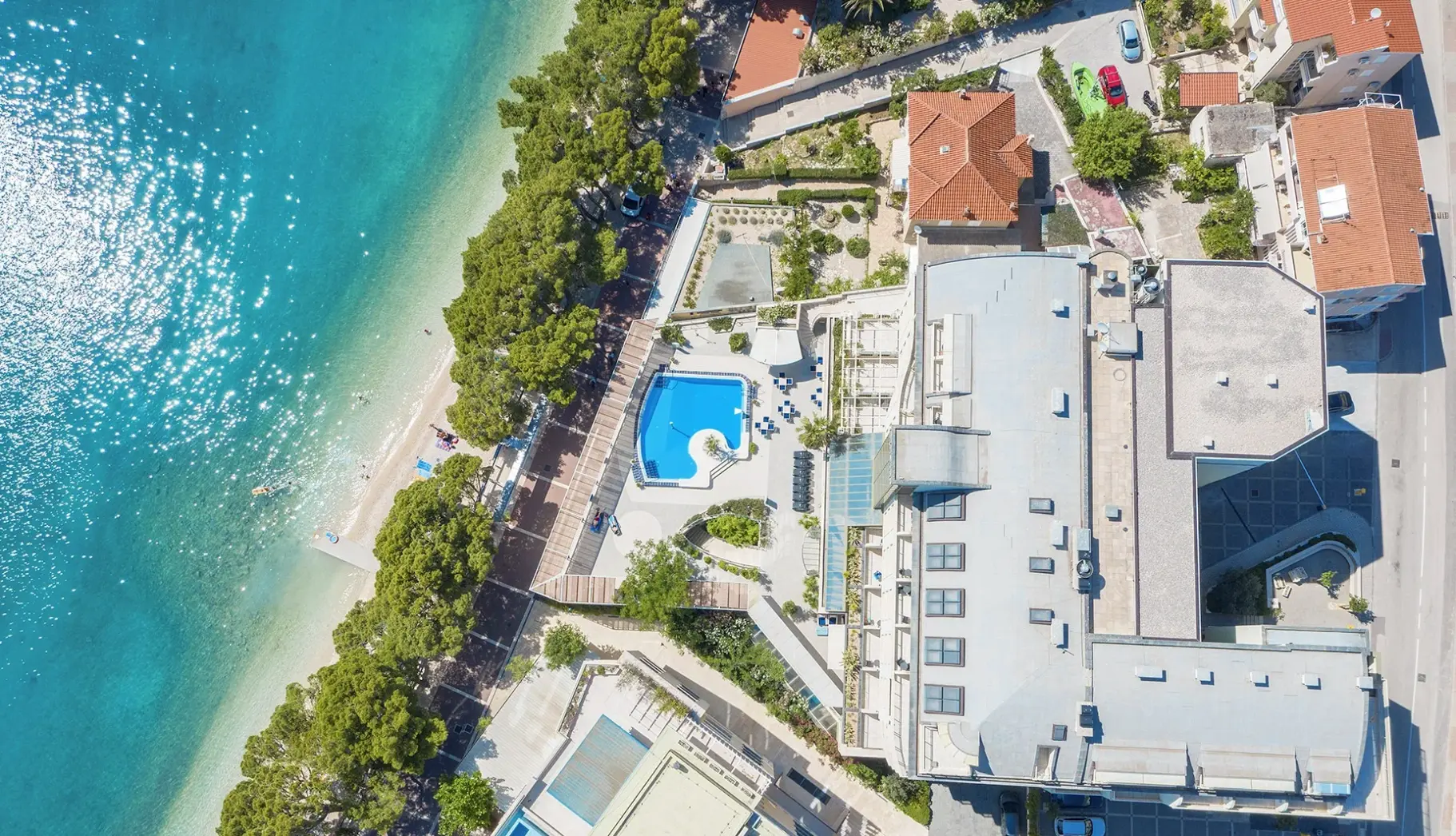 Obiekt hotelu Park Makarska