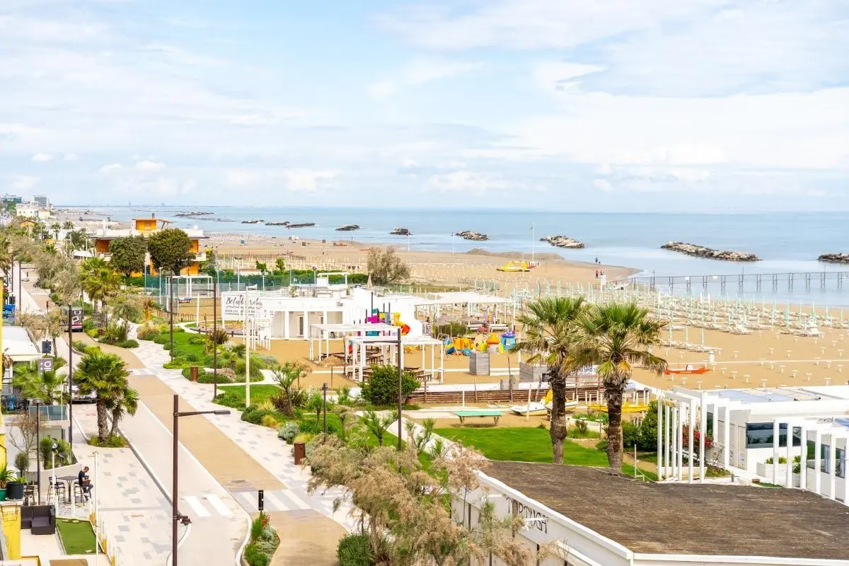 Plaża przy hotelu Platinum