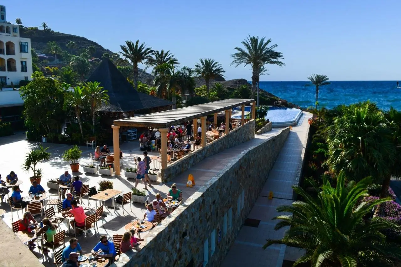 Plaża przy hotelu Playitas Villas