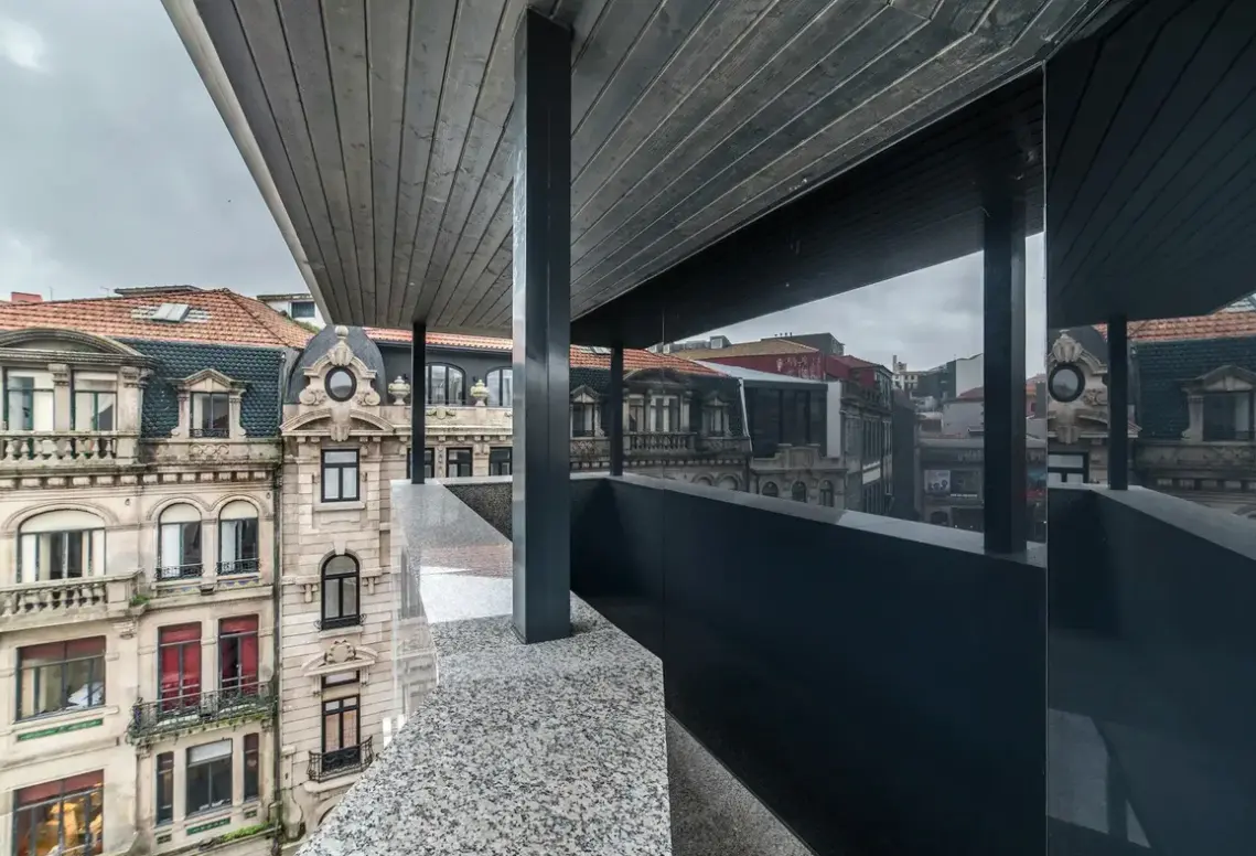 Widok z hotelu Porto Royal Bridges