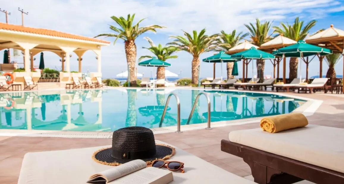 Basen w hotelu Possidi Holidays