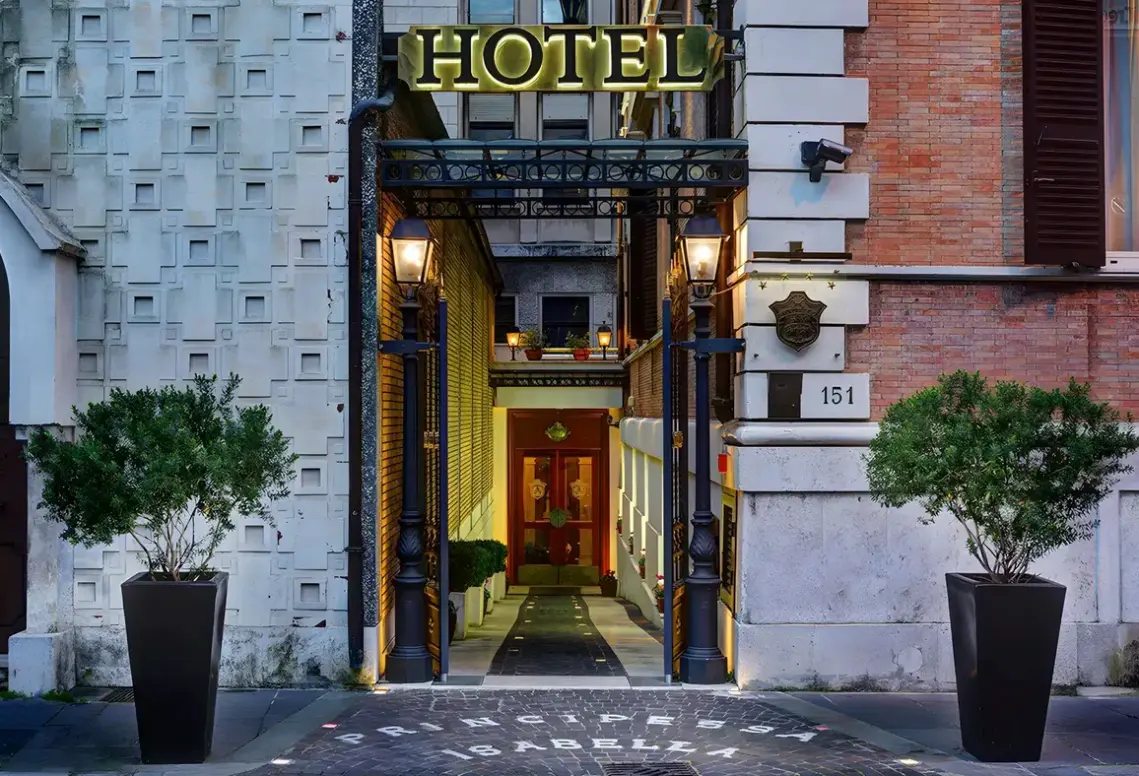 Obiekt hotelu Principessa Isabella