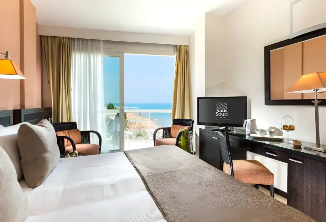 Pokój w hotelu Sans Souci