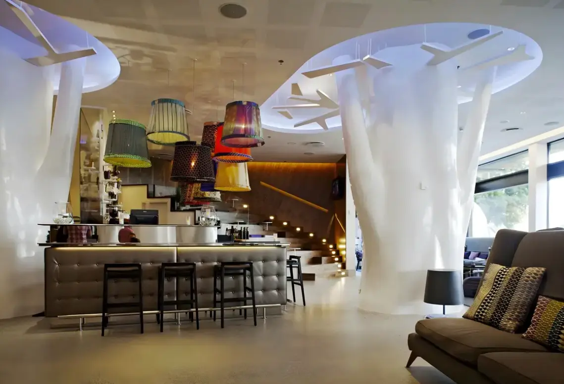 Lobby hotelu Scandic Copenhagen