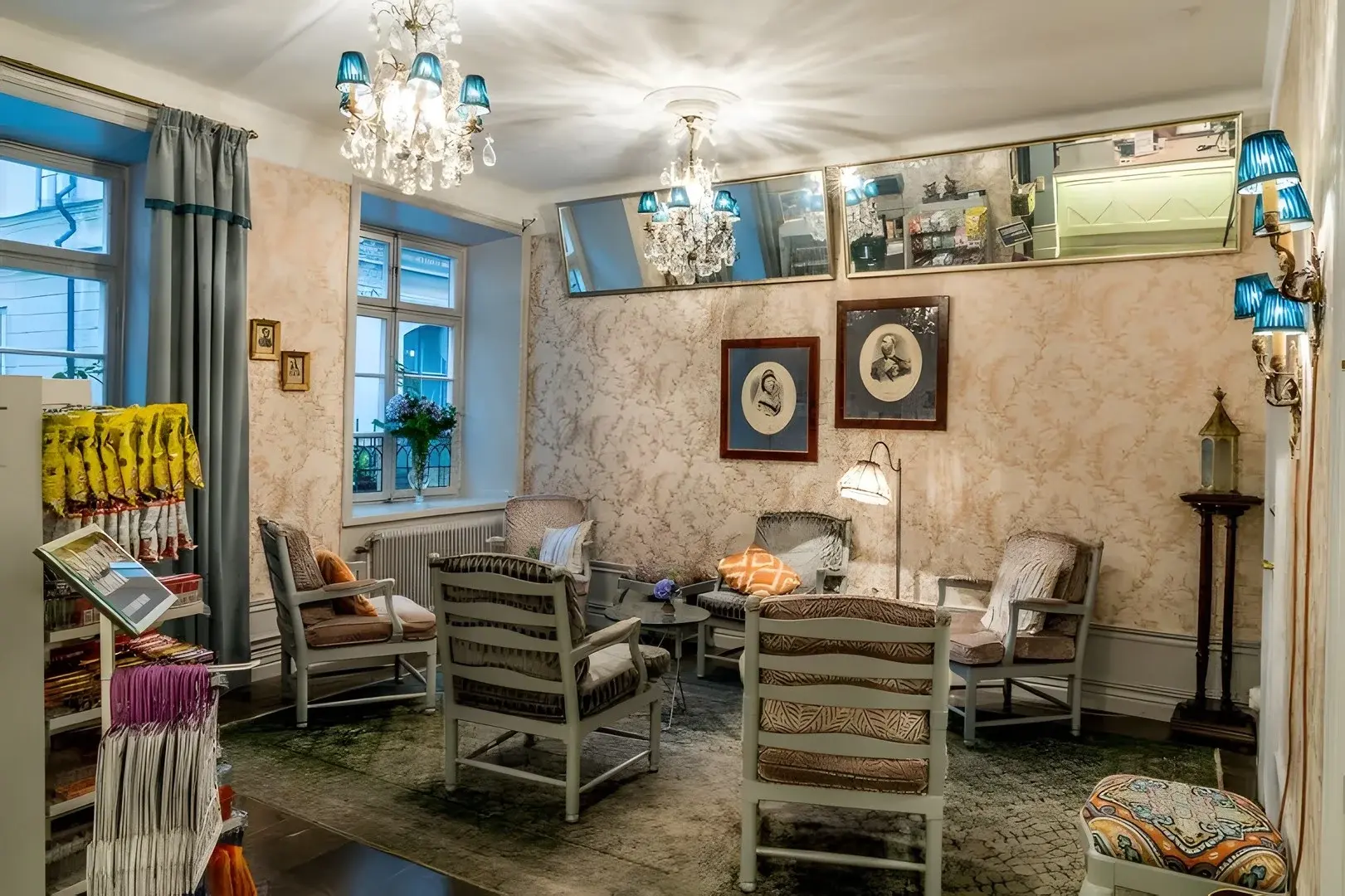 Lobby hotelu Scandic Gamla Stan