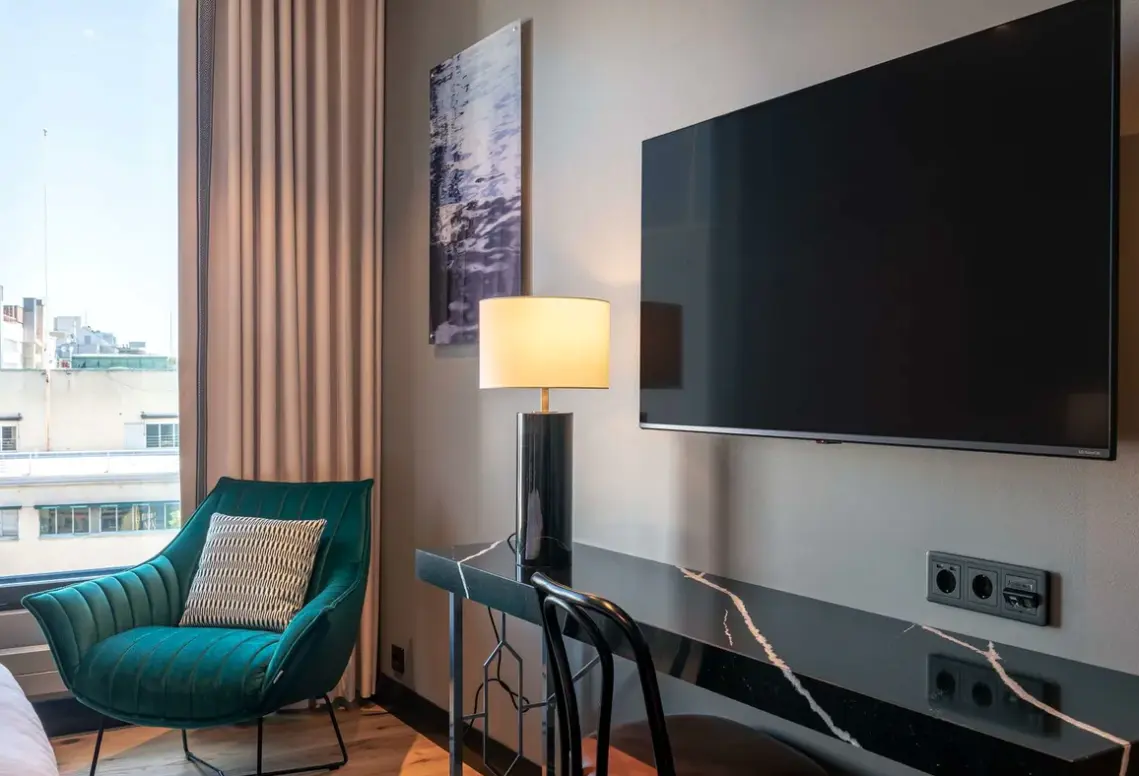 Pokój w hotelu Scandic Hamburger Börs