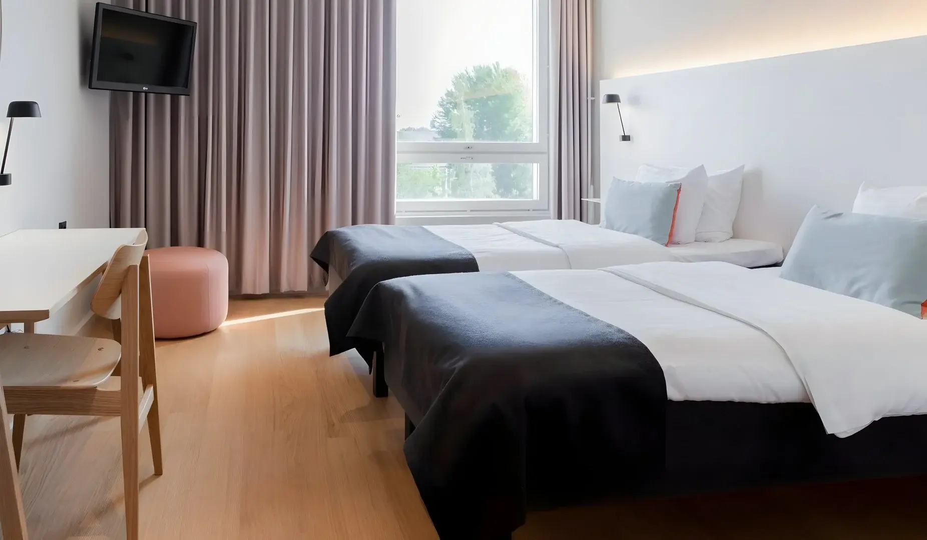 Pokój w hotelu Scandic Helsinki Aviapolis
