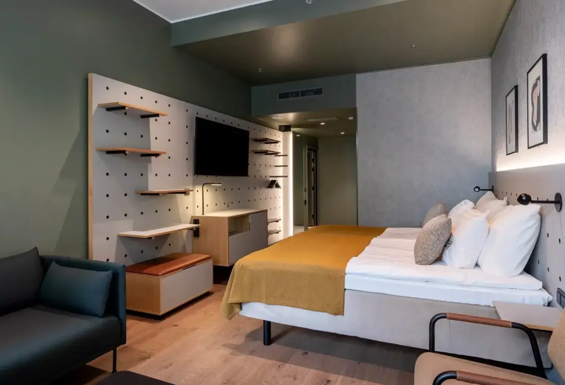 Pokój w hotelu Scandic Helsinki Hub