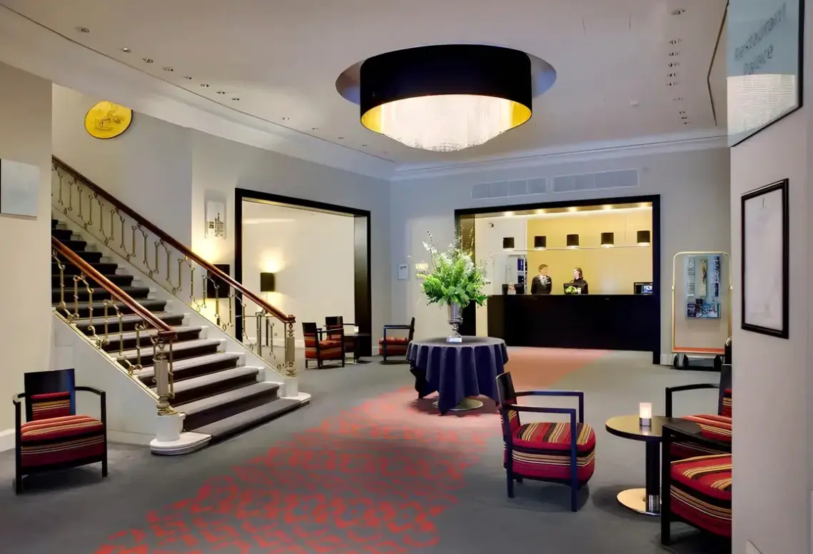 Lobby hotelu Scandic Palace Hotel