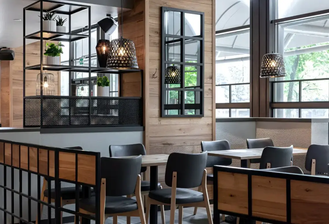 Restauracja i jedzenie w hotelu Scandic Pasila