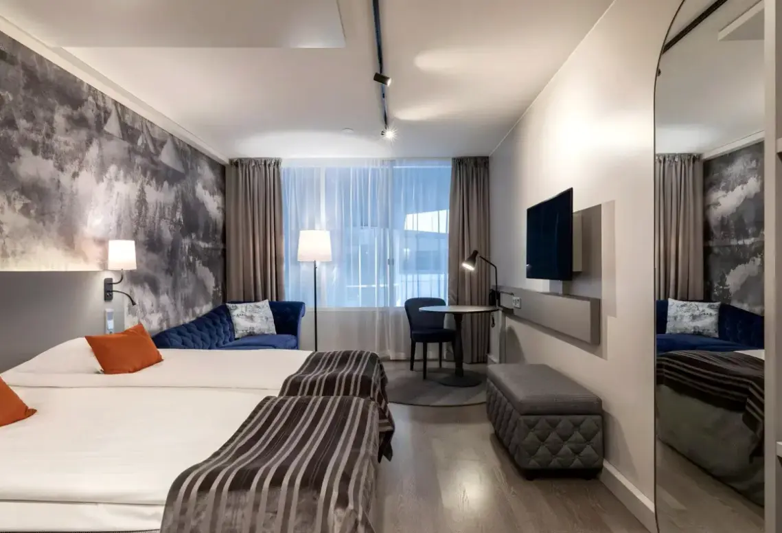 Pokój w hotelu Scandic Rovaniemi City