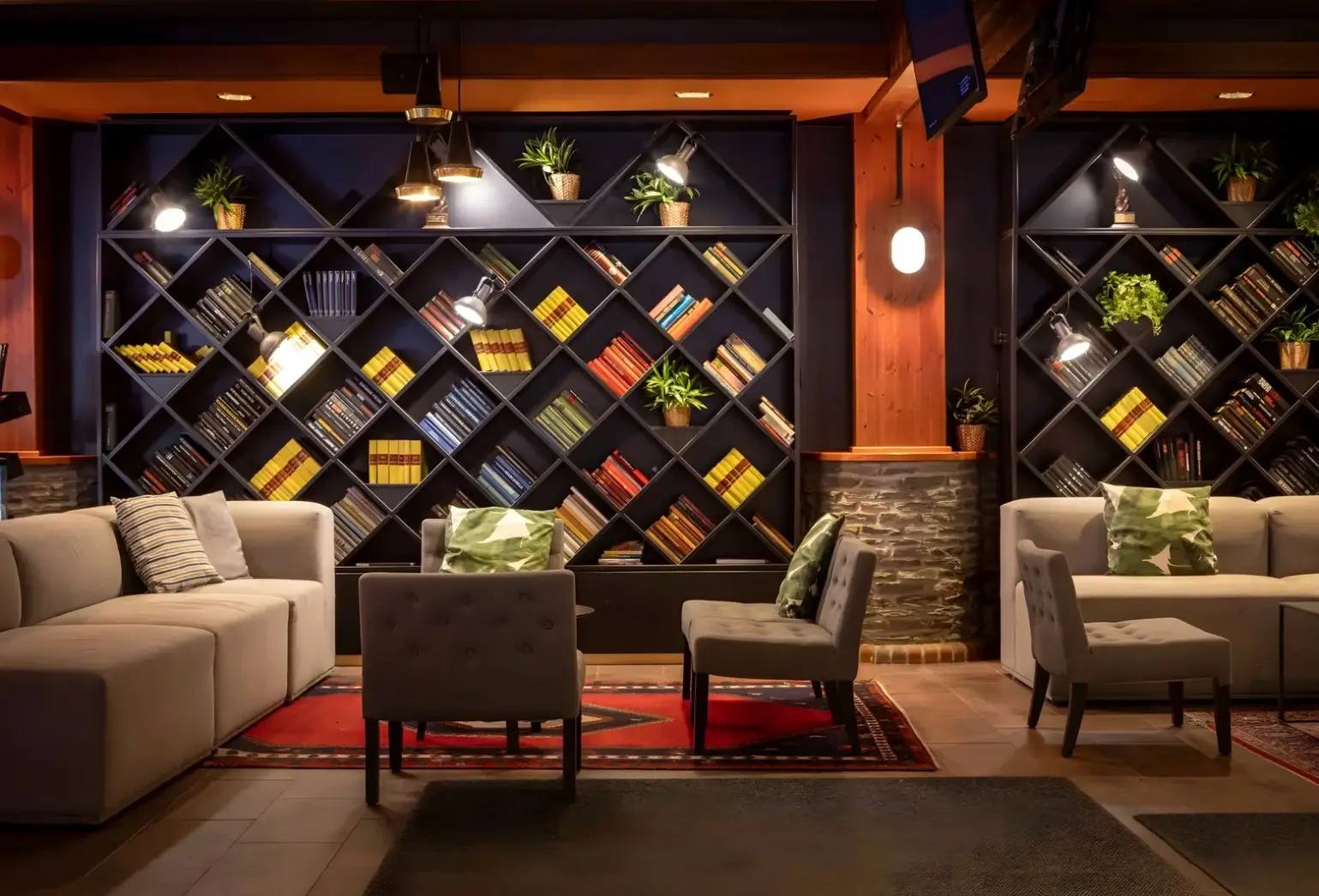 Lobby hotelu Scandic Rukahovi