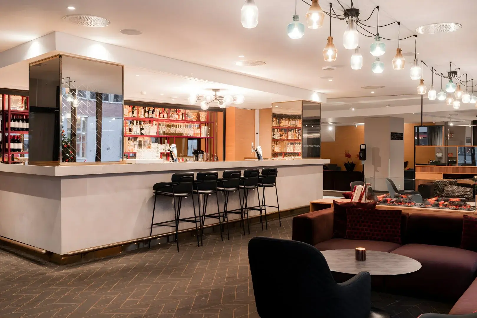 Lobby hotelu Scandic Solli