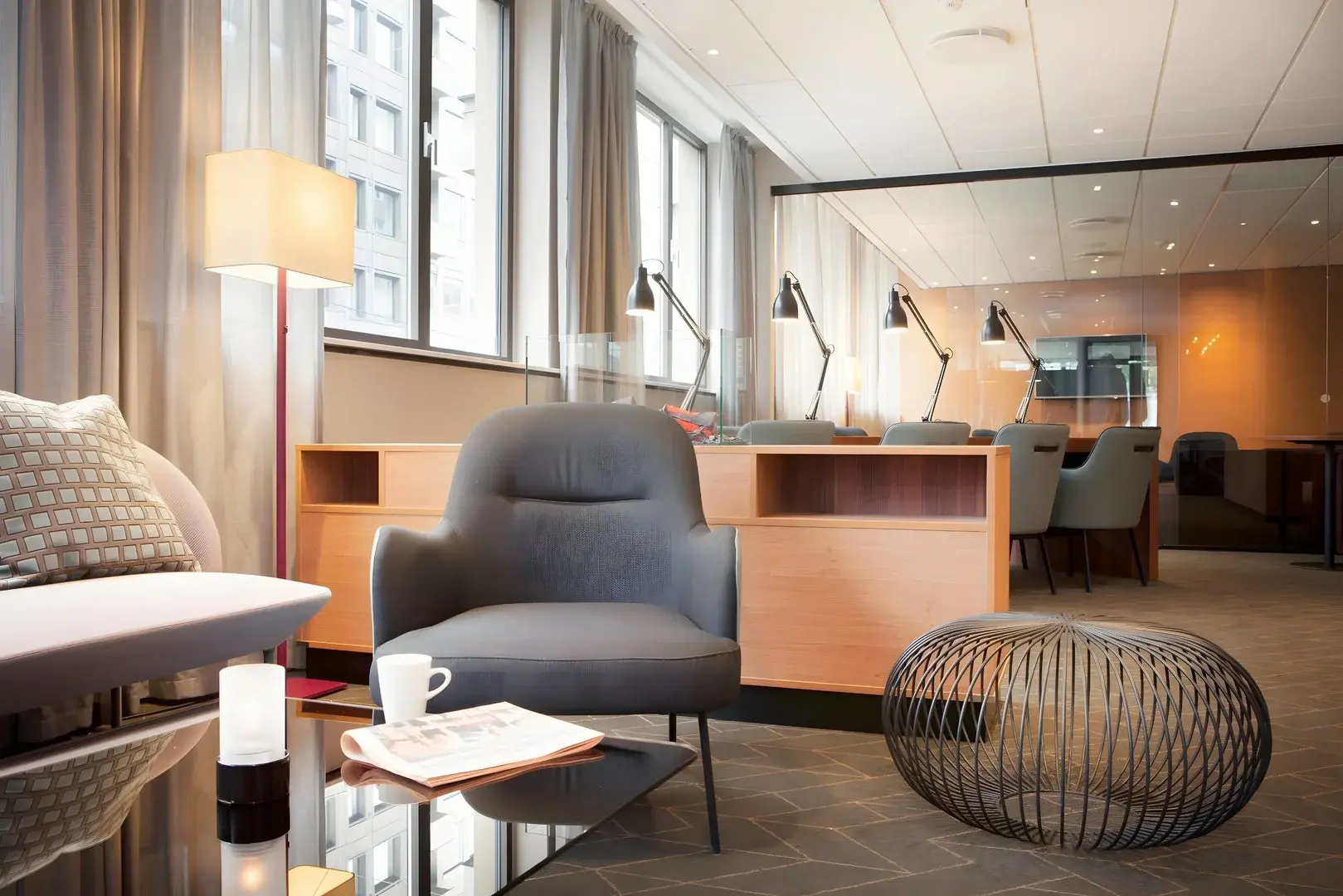 Lobby hotelu Scandic Solli