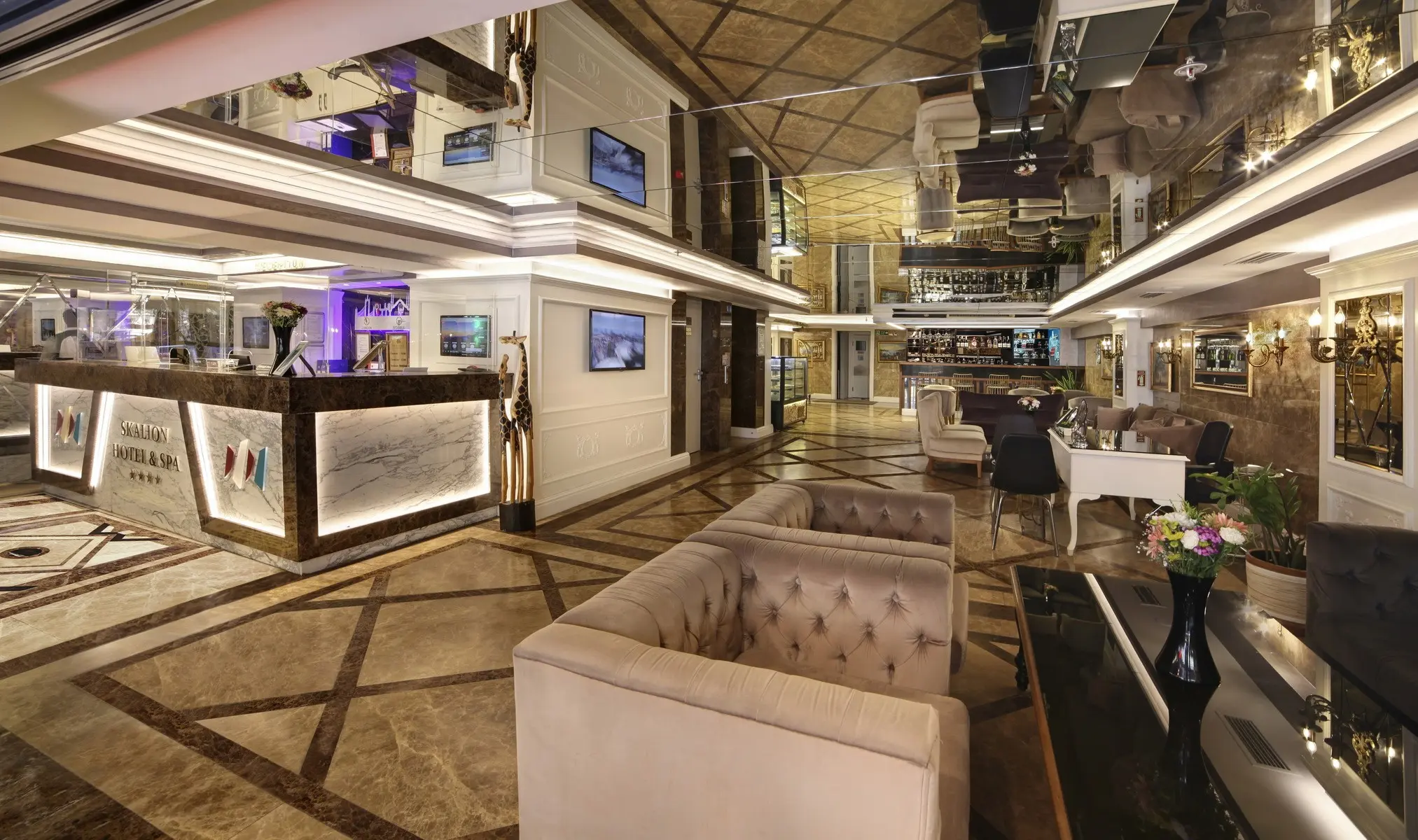 Lobby hotelu Skalion Hotel & Spa