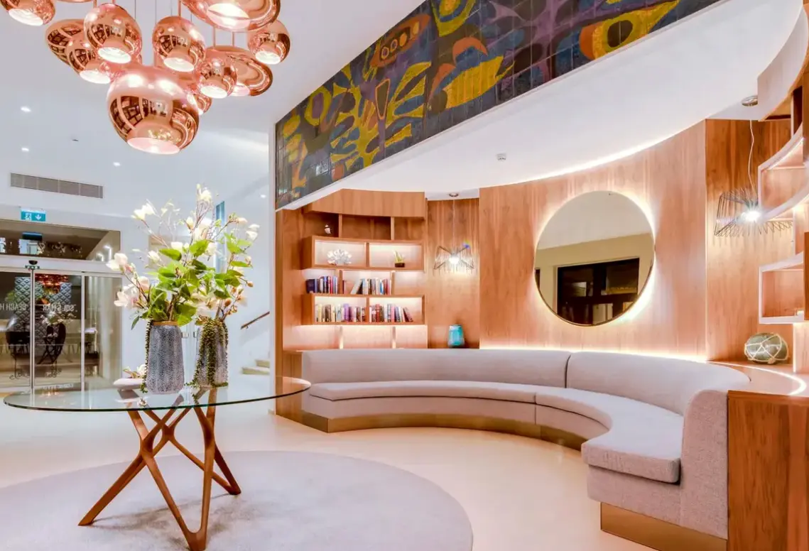 Lobby hotelu Sol E Mar