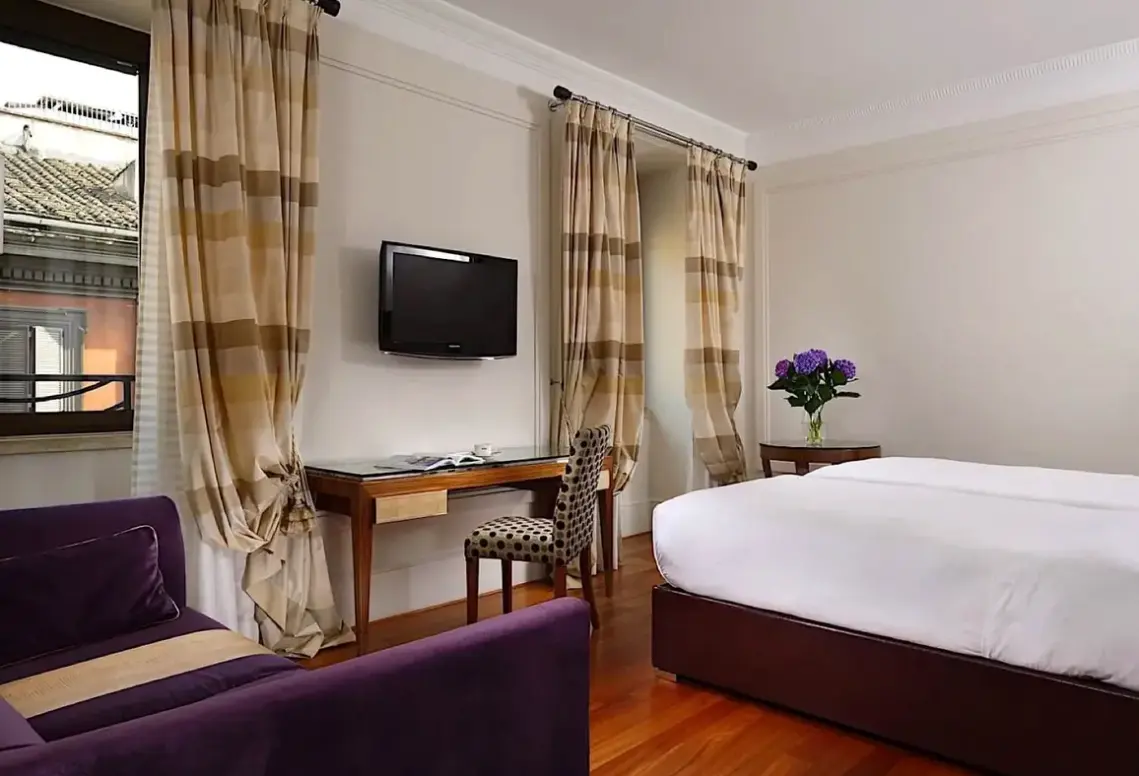 Pokój w hotelu Unahotels Decò Roma