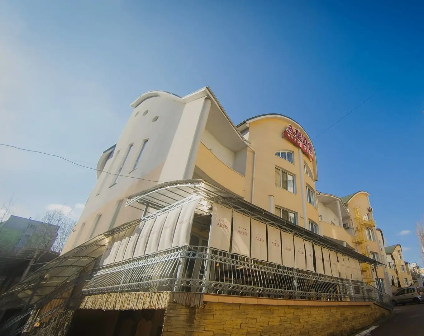 Obiekt hotelu Villa Arus