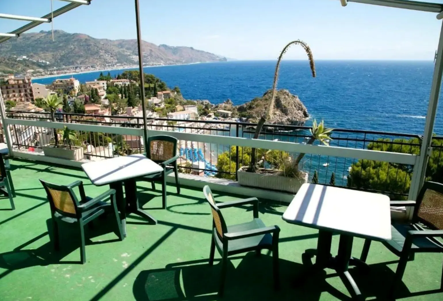 Widok z hotelu Villa Bianca Resort