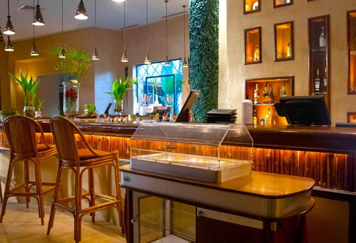 Restauracja i jedzenie w hotelu Africa Jade Thalasso