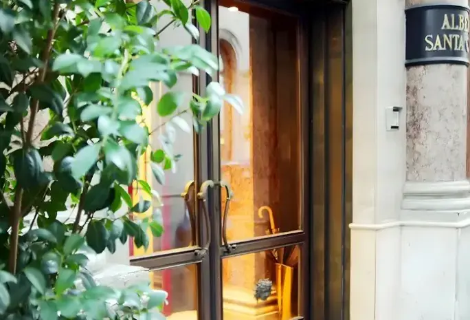Obiekt hotelu Albergo Santa Chiara