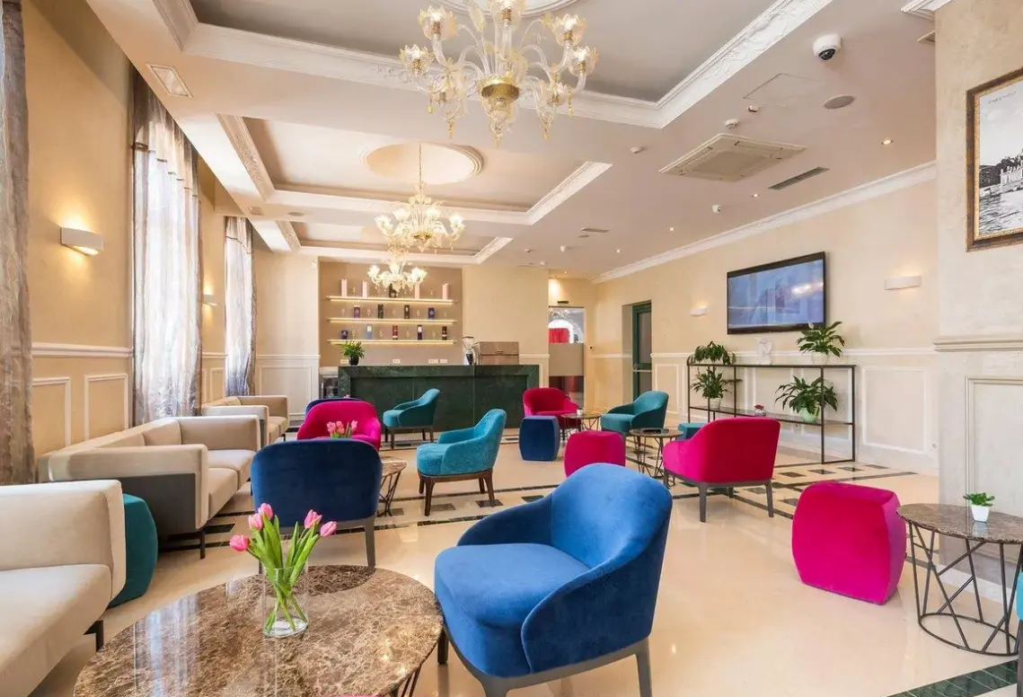 Lobby hotelu BO Hotel Palazzo