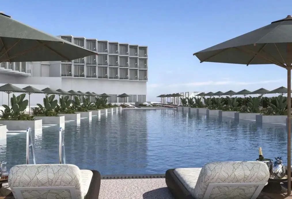 Basen w hotelu Cali Resort & Spa
